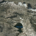 Aerial oblique view of the Pear Lake catchment